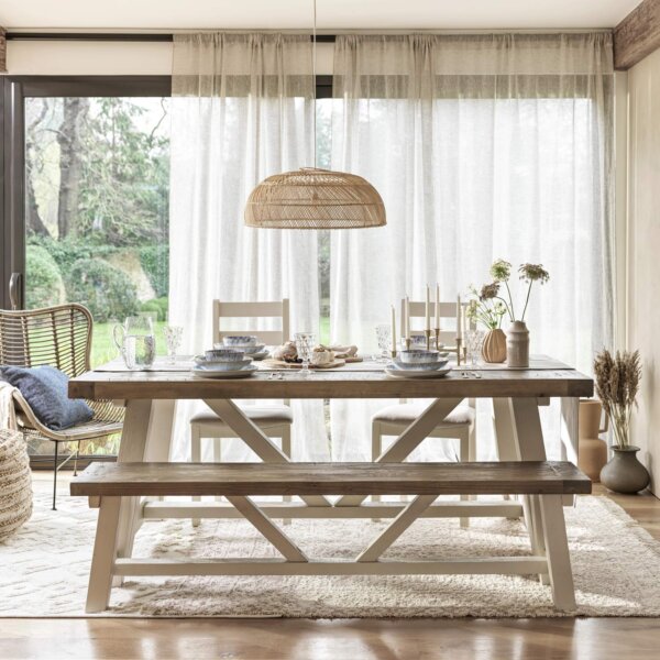 Modern-Farmhouse-1.6m-Pine-Dining-Table