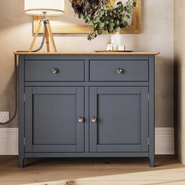 Oxford-Sideboard-Blue-Front-On-Lifestyle