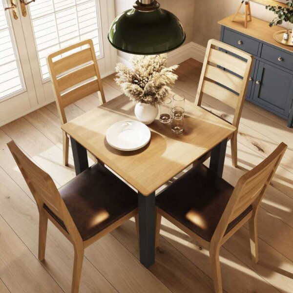 Oxford-Square-Dining-Table-Blue-Top-Down-Lifestyle