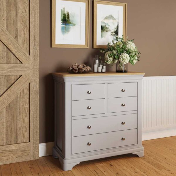 Serenity-6-Drawer-Chest-Grey-Side-Profile-Lifestyle