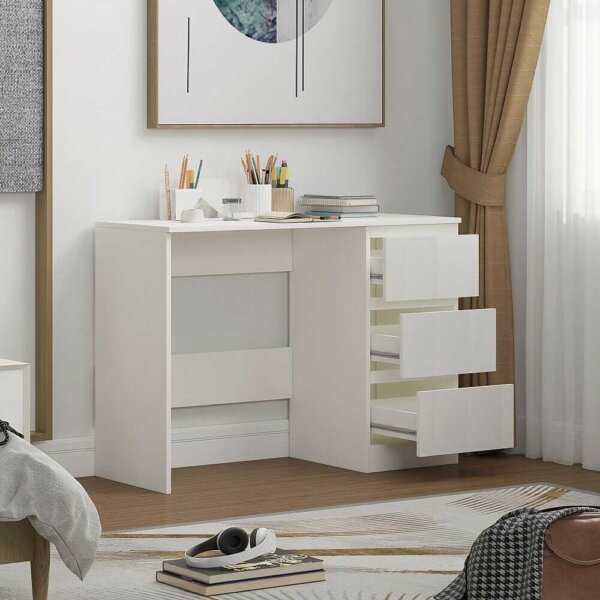 Gloss-3-Drawer-Dressing-Table-White-Lead-Image-Lifestyle