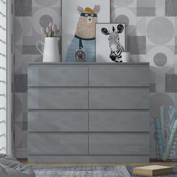 Gloss-8-Drawer-Chest-Grey-Lead-Image-Lifestyle.