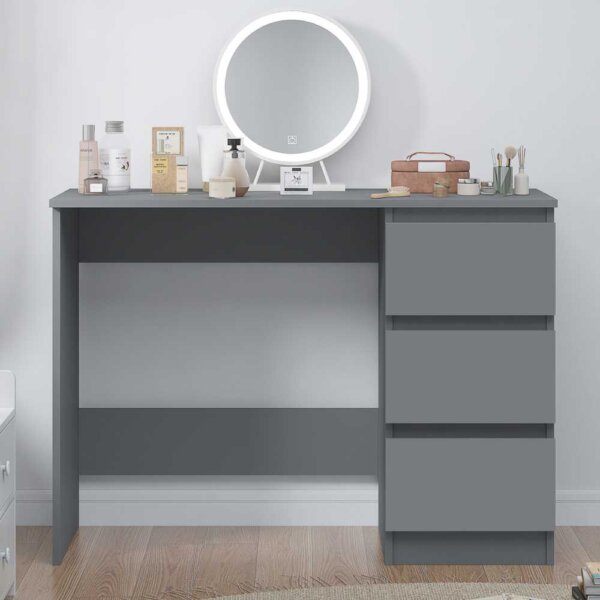 Matte-3-Drawer-Dressing-Table-Grey-Lead-Image-Lifestyle